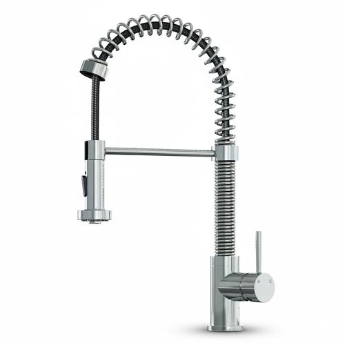 Main product image of Edison Single Handle Pull-Down Sprayer Kitchen Faucet (Chrome), VG02001CH