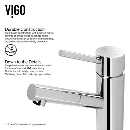 Main product image of Noma Single Handle Bathroom Faucet (Chrome), VG01009CH