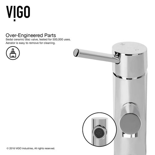 Main product image of Noma Single Handle Bathroom Faucet (Chrome), VG01009CH