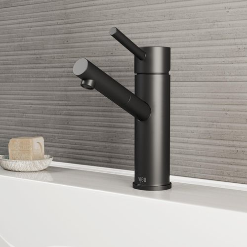 Main product image of Noma Single Handle Bathroom Faucet (Matte Black), VG01009MB