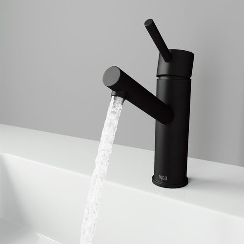 Main product image of Noma Single Handle Bathroom Faucet (Matte Black), VG01009MB