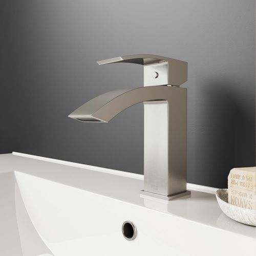 Main product image of Satro Single Handle Bathroom Faucet (Brushed Nickel), VG01015BN