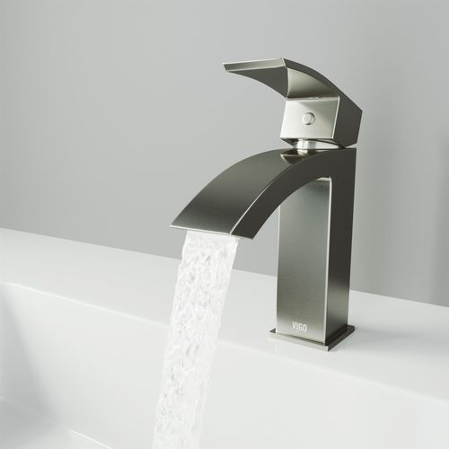 Main product image of Satro Single Handle Bathroom Faucet (Brushed Nickel), VG01015BN