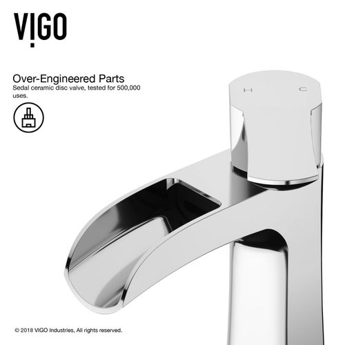 Main product image of Paloma Single Handle Bathroom Faucet (Chrome), VG01041CH