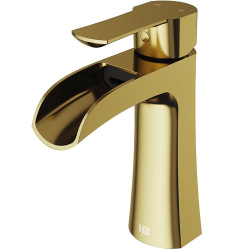 Main product image of Paloma Single Handle Bathroom Faucet (Matte Brushed Gold), VG01041MG