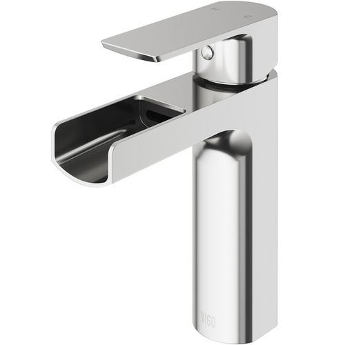 Main product image of Ileana Single Handle Bathroom Faucet (Brushed Nickel), VG01042BN