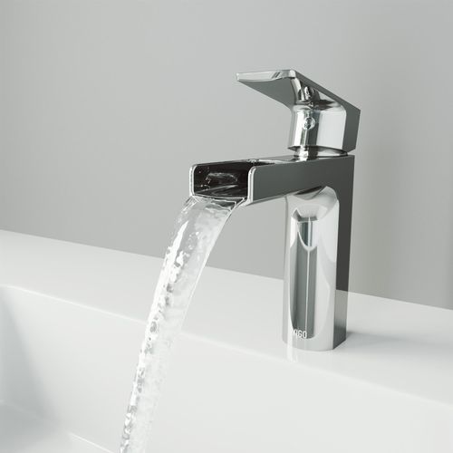 Main product image of Ileana Single Handle Bathroom Faucet (Chrome), VG01042CH