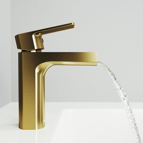Main product image of Ileana Single Handle Bathroom Faucet (Matte Brushed Gold), VG01042MG