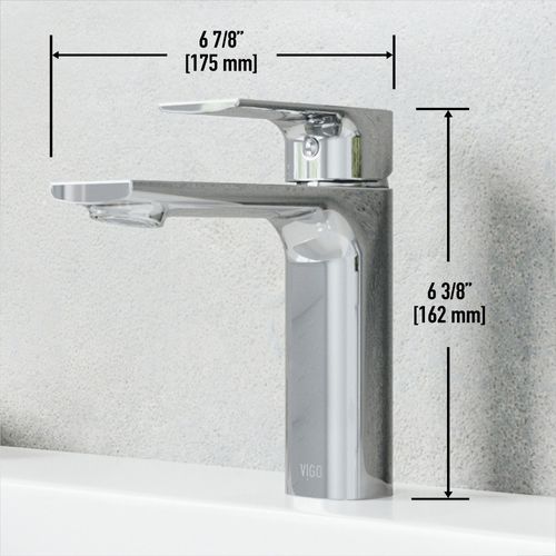 Main product image of Davidson Single Handle Bathroom Faucet (Chrome), VG01043CH