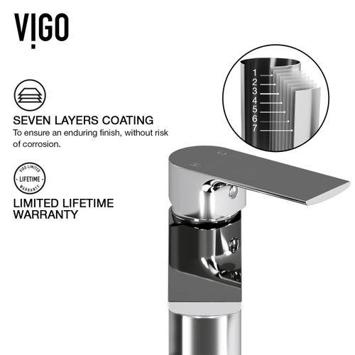 Main product image of Davidson Single Handle Bathroom Faucet (Chrome), VG01043CH