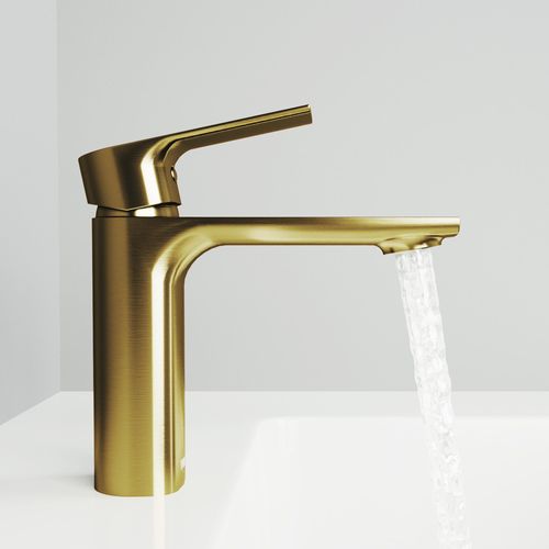 Main product image of Davidson Single Handle Bathroom Faucet (Matte Brushed Gold), VG01043MG