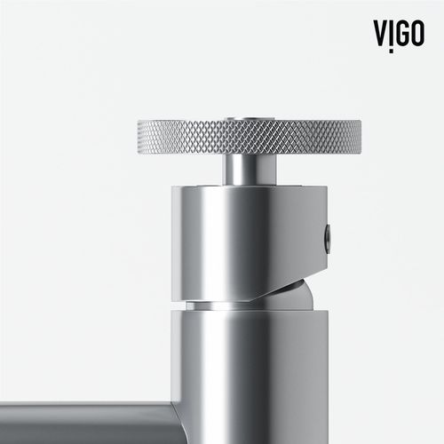 Main product image of Cass Single Handle Bathroom Faucet, Top-Mounted Handle (Chrome), VG01046CH