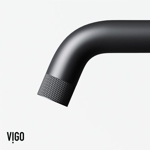 Main product image of Cass Single Handle Bathroom Faucet (Matte Black), VG01047MB
