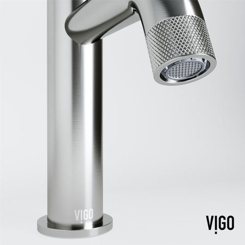 Main product image of Apollo Button Operated Bathroom Faucet (Brushed Nickel), VG01048BN