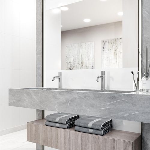 Main product image of Apollo Button Operated Bathroom Faucet (Brushed Nickel), VG01048BN