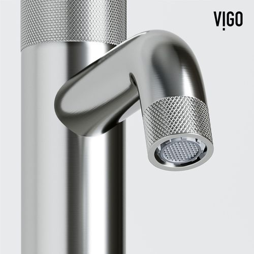 Main product image of Apollo Button Operated Bathroom Faucet (Brushed Nickel), VG01048BN