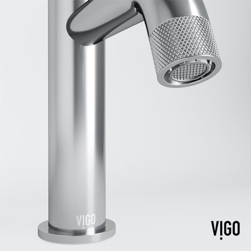 Main product image of Apollo 8" Button Operated Bathroom Faucet (Chrome), VG01048CH