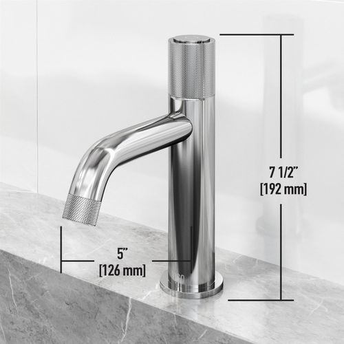 Main product image of Apollo 8" Button Operated Bathroom Faucet (Chrome), VG01048CH