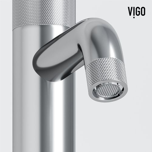 Main product image of Apollo 8" Button Operated Bathroom Faucet (Chrome), VG01048CH