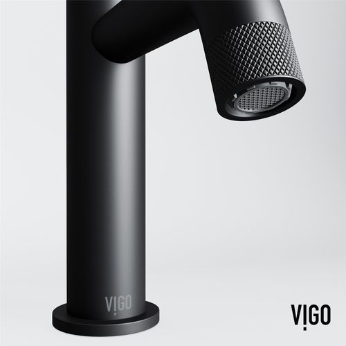 Main product image of Apollo Button Operated Bathroom Faucet (Matte Black), VG01048MB