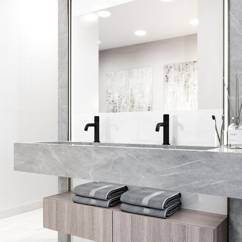 Main product image of Apollo Button Operated Bathroom Faucet (Matte Black), VG01048MB