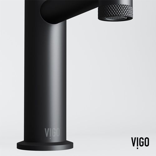 Main product image of Sterling Single Handle Bathroom Faucet (Matte Black), VG01049MB