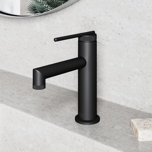Main product image of Sterling Single Handle Bathroom Faucet (Matte Black), VG01049MB