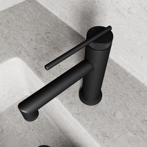 Main product image of Sterling Single Handle Bathroom Faucet (Matte Black), VG01049MB