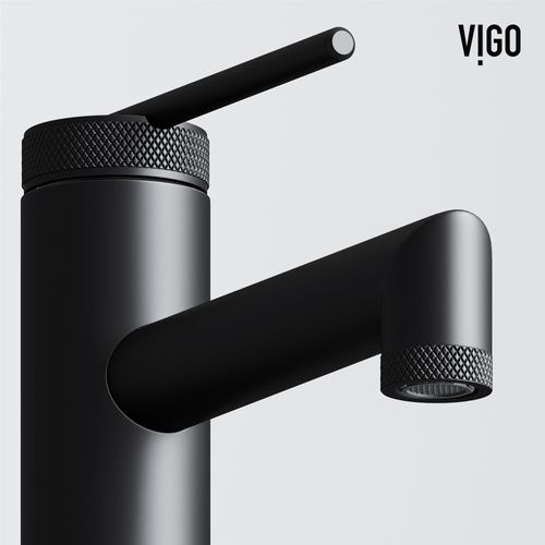 Main product image of Sterling Single Handle Bathroom Faucet (Matte Black), VG01049MB