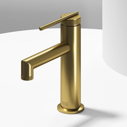 Main product image of Sterling Single Handle Bathroom Faucet (Matte Brushed Gold), VG01049MG