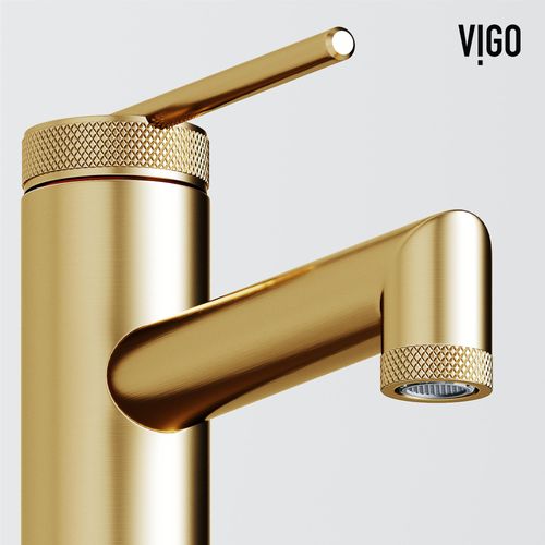 Main product image of Sterling Single Handle Bathroom Faucet (Matte Brushed Gold), VG01049MG