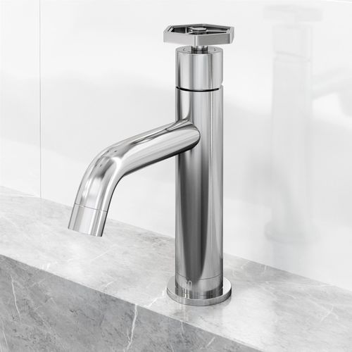 Main product image of Ruxton Single Handle Bathroom Faucet, Top-Mounted Handle (Chrome), VG01050CH