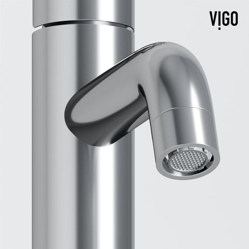Main product image of Ruxton Single Handle Bathroom Faucet, Top-Mounted Handle (Chrome), VG01050CH