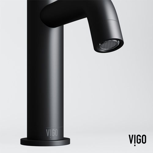 Main product image of Ruxton Single Handle Bathroom Faucet, Top-Mounted Handle (Matte Black), VG01050MB