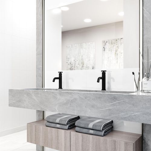Main product image of Ruxton Single Handle Bathroom Faucet, Top-Mounted Handle (Matte Black), VG01050MB