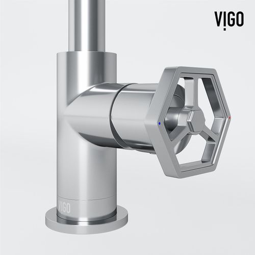 Main product image of Ruxton Single Handle Bathroom Faucet, Side-Mounted Handle (Chrome), VG01051CH