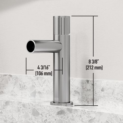 Main product image of Ashford Single Handle Bathroom Faucet (Brushed Nickel), VG01052BN