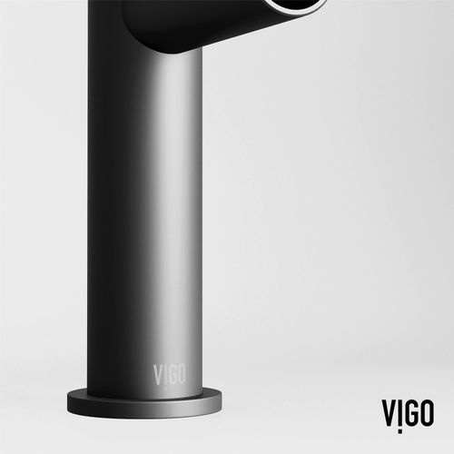 Main product image of Ashford Single Handle Bathroom Faucet (Matte Black), VG01052MB