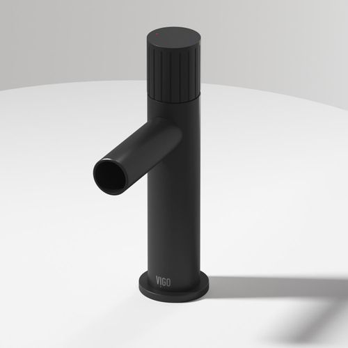 Main product image of Ashford Single Handle Bathroom Faucet (Matte Black), VG01052MB