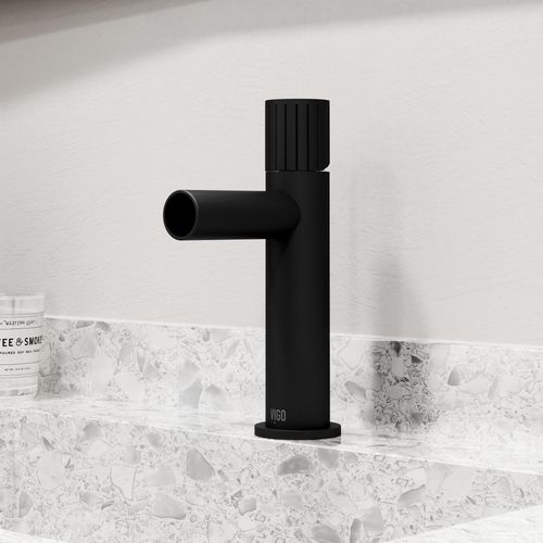 Main product image of Ashford Single Handle Bathroom Faucet (Matte Black), VG01052MB