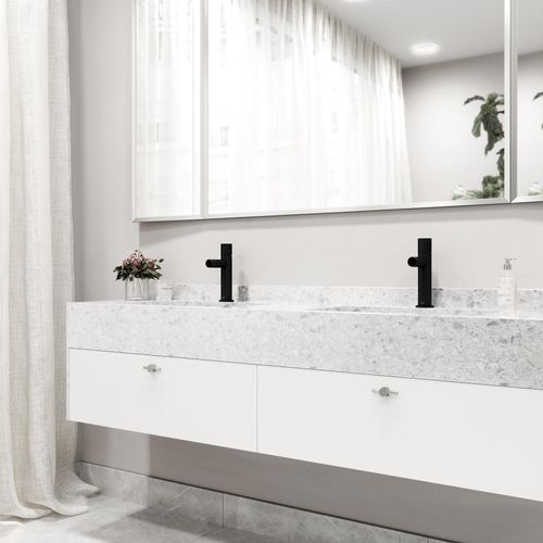 Main product image of Ashford Single Handle Bathroom Faucet (Matte Black), VG01052MB