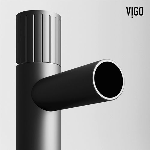 Main product image of Ashford Single Handle Bathroom Faucet (Matte Black), VG01052MB