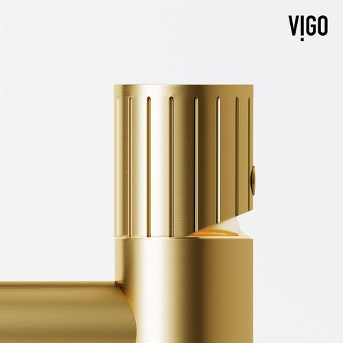 Main product image of Ashford Single Handle Bathroom Faucet (Matte Brushed Gold), VG01052MG