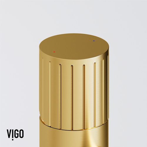 Main product image of Ashford Single Handle Bathroom Faucet (Matte Brushed Gold), VG01052MG