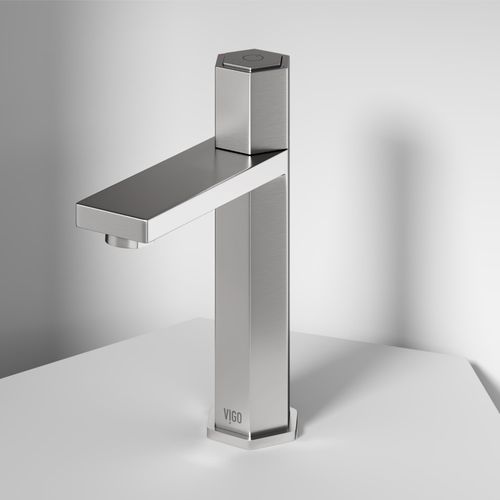 Main product image of Nova Button Operated Bathroom Faucet (Brushed Nickel), VG01053BN