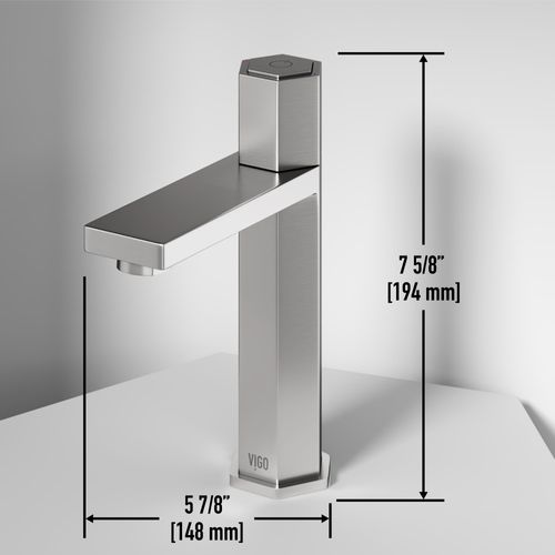 Main product image of Nova Button Operated Bathroom Faucet (Brushed Nickel), VG01053BN