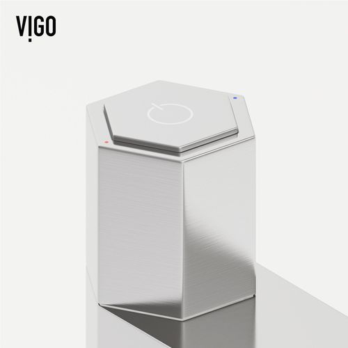 Main product image of Nova Button Operated Bathroom Faucet (Brushed Nickel), VG01053BN