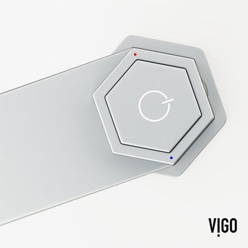 Main product image of Nova Button Operated Bathroom Faucet (Chrome), VG01053CH