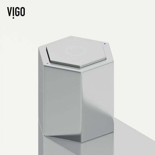 Main product image of Nova Button Operated Bathroom Faucet (Chrome), VG01053CH