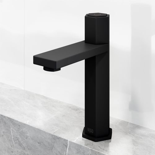 Main product image of Nova Button Operated Bathroom Faucet (Matte Black), VG01053MB
